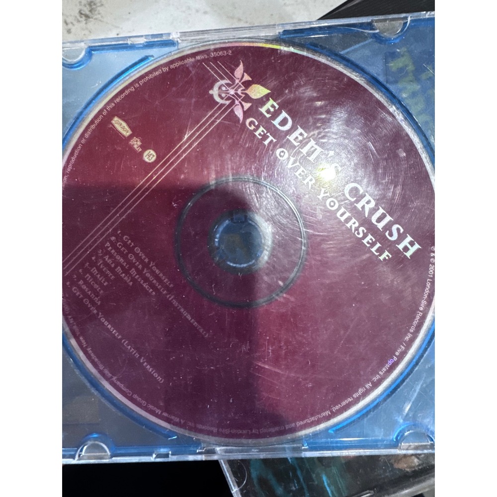 Edens Crush Get Over Yourself CD Single 2001 Popstars London-Sire 35063-2